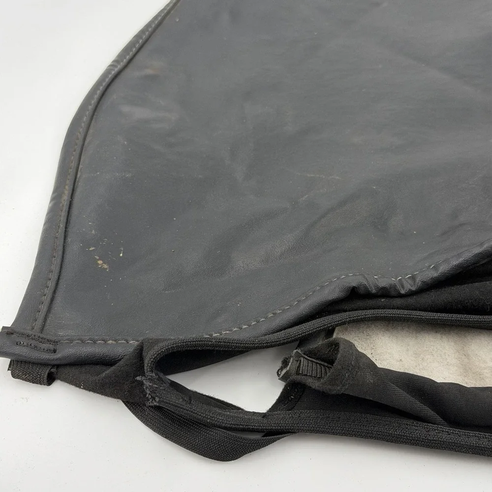 Harley-Davidson Touring Saddlebag Lid Bra Covers Black Leather Tank Covers Lot